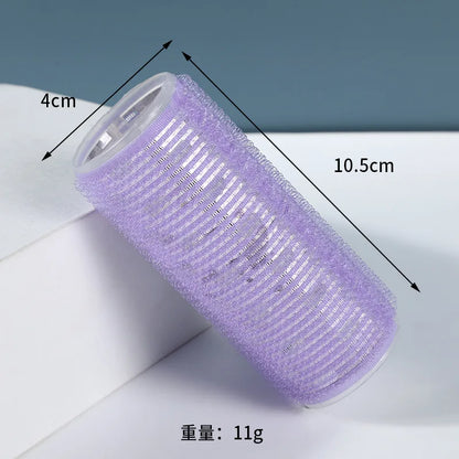 Large Self-Adhesive Hair Rollers Hairdressing Home Use DIY Magic Styling Roller Roll Curler Hair Women Beauty Tools 미용실파마