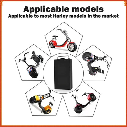 🔋60V 20Ah-60Ah Electric Motorcycle Li-ion Battery Pack 2000W For Harley Two Wheel Foldable Citycoco Electric Scooter,Free Charg