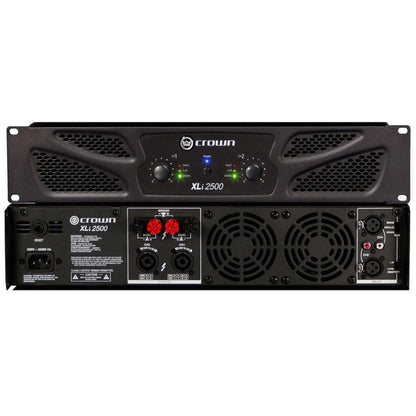 Professional Audio DJ Equipment XLi 2500 Power Amplifier Line Array Speakers Subwoofer Speakers Stage KTV Wedding Home Use