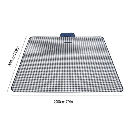 Picnic blanket Waterproof Camping blanket Travel blanket Beach blanket Picnic Mat 300x200cm XXL Foldable Portable