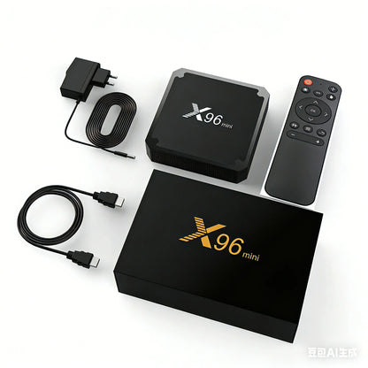 2026 4K UHD HDR 10+ Smart Tv Box Android 10 X96 Mini 4G WiFi TV Stick S905W Quad Core 1+8GB Multimedia Player TV Box
