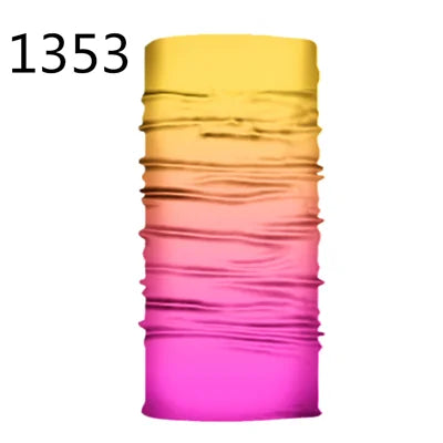 100% Polyester Solid color Microfiber Tubular Multifunction Motorcycle Scarf sports Headband Seamless Tube Bandanas Face Mask