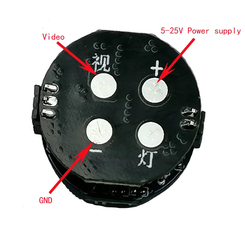 Underwater Camera Module 4089K Submarine Chamber Module for Diving Room Fishing Accessories Submarine Chamber Sensors