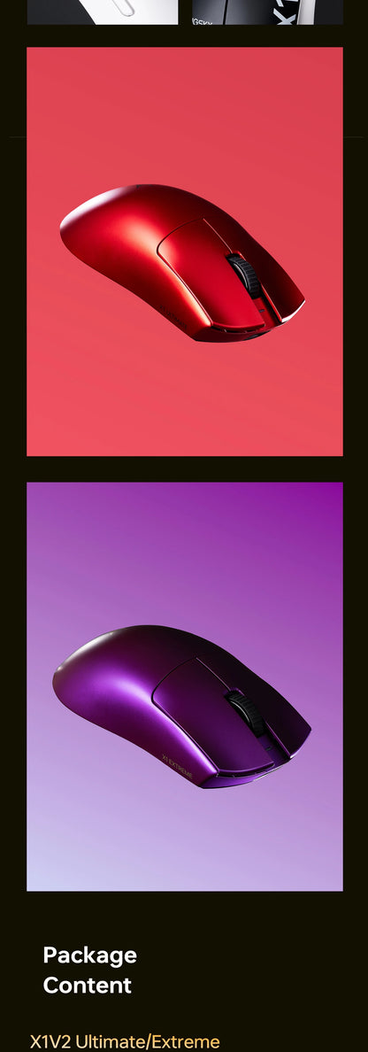 ATK Blazing Sky X1V2/X1 Air+ Wireless Mouse Dual Mode Paw 3950ultra 8k Return Rate Custom Ergonomics E-Sport Gaming Ofiice Mouse