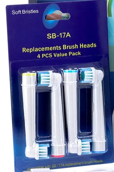 Rotary Electric Toothbrush Rechargeable 5 Modes Sonic Vibration Tooth Brush Adults Rotating Toothbrushes Teeth Cleaner 4 Heads