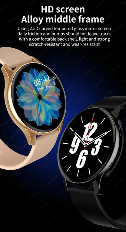 Smartwatch Women Watch 6 Health Monitoring Watch Waterproof Voice Assistant Bluetooth Call Smart Watch 2026 New Sports Watch