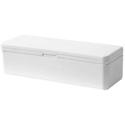 Simplicity PP Battery Organizer Fall Prevention Wear-resistant Battery Storage Box Large Capacity Bilayer Data Cable Case