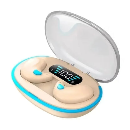 X55 Sleeping Earbuds Wireless Mini Headphones For Work TWS Bluetooth Earphone Stereo Hidden Headsets with Mic HD Call Waterproof