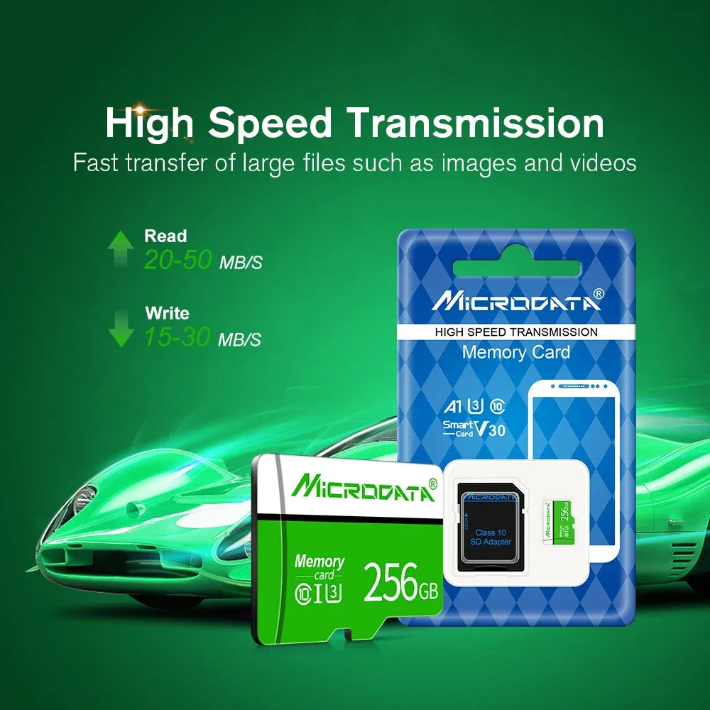 Memory Card 256GB 128GB Micro TF SD Card 64GB 32GB Mini Flash Card 16GB 8GB For Phone