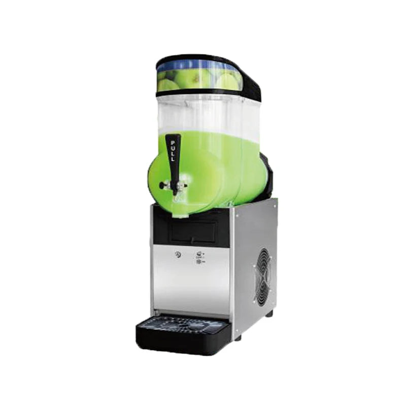 Commercial Fully-Automatic Stainless Steel Snow Cone Machine 12kg/min for Hotel Household Outdoor Use & Snow Cones/Slushies
