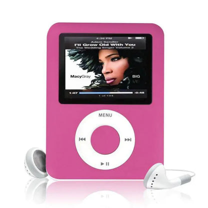 4/8GB Portable Mini MP3/MP4 Player Touch Key Walkman with Video Radio Classic HiFi Music Player Sound Can Be Played Externally