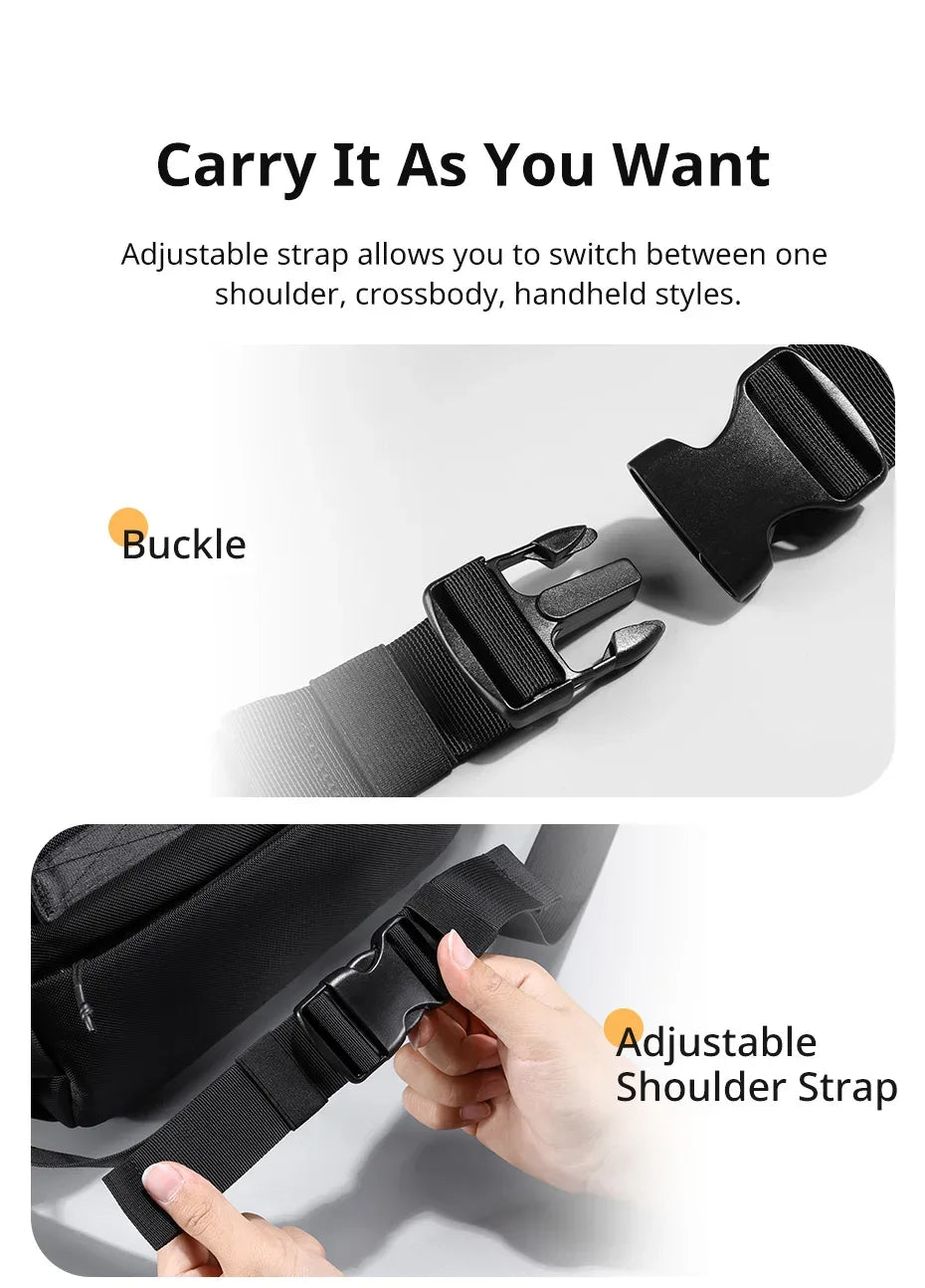 Ulanzi BC08 Sling Bag Photography Shoulder Bag for Tripod Mirrorless Camera Smartphone Tablet Waterproof Bag