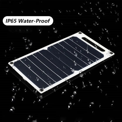 Portable 25-35W Sunpower Solar Panel 5V USB Charger for Power Bank Smartphone Outdoor RV Camping Home Solar Charger