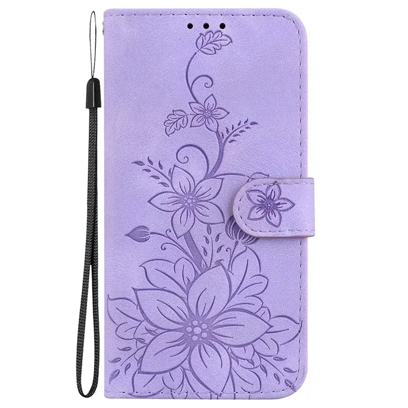 For Xiaomi Redmi 13 Case Solid Color Leather Flip Phone Case for Xaomi Redmi 13 Cover Redmi13 13C 5G Wallet Card Slots Etui