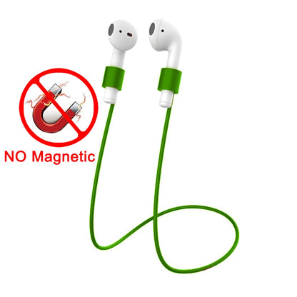 Silicone Wireless Bluetooth Headphone Neck Strap Cord String For AirPods Pro 1 2 3 Magnetic Anti-Lost Silicone Earphones Rope