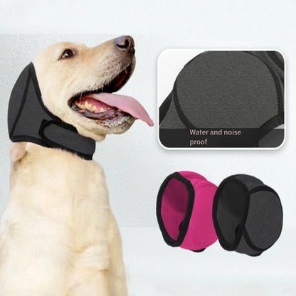 Noise Reduction Dog Ear Covers Hearing Protection Anti-noise Dog Calming Earmuff Waterproof Adjustable Pet Ear Muffs