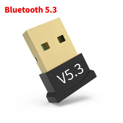 USB Bluetooth 5.4 Adapter Transmitter Receiver Bluetooth Audio Bluetooth Dongle Wireless USB Adapter for Computer PC Laptop