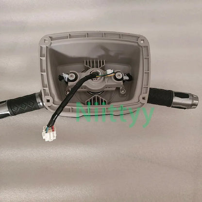Racing Video Game Machine Super Motorcycle Steering Wheel LED Handlebar with GaugesDIY Kit Arcade Children's Simulation