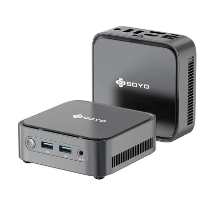 SOYO M4 PLUS2 Mini PC Intel Alder Lake N150 Windows 11 Pro Mini PC 16GB DDR4  512GB PCIe M.2 SSD WiFi 5 BT4.2 Desktop Computer