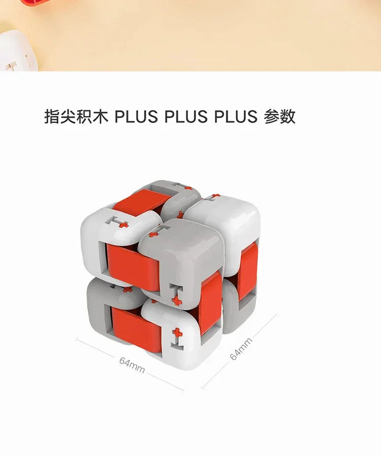 Original Xiaomi Smart Spinner Finger Cubes plus plus plus Big Bricks Toys Fidget Magic Cubes Infinity Toys Anti Stress Anxiety