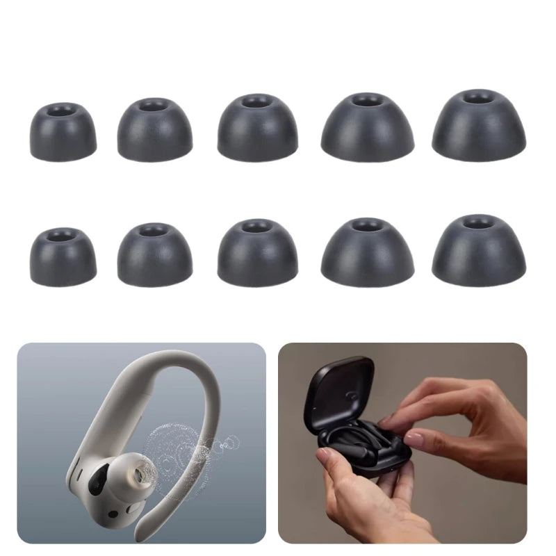 10Pcs Replacement Earpads Eartips Earbuds Eargels For Pro2 Earphone