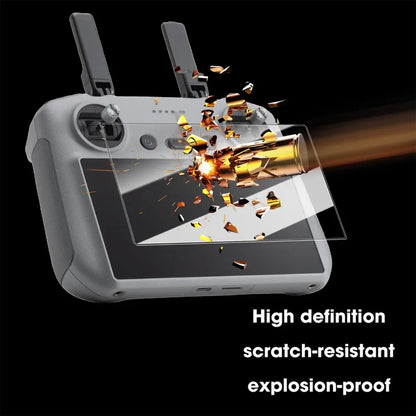 Tempered Glass Screen Protectors for DJI RC 2/1 Remote Control Anti-scratch Films Glass HD Clear Protective Film for DJI RC RC2