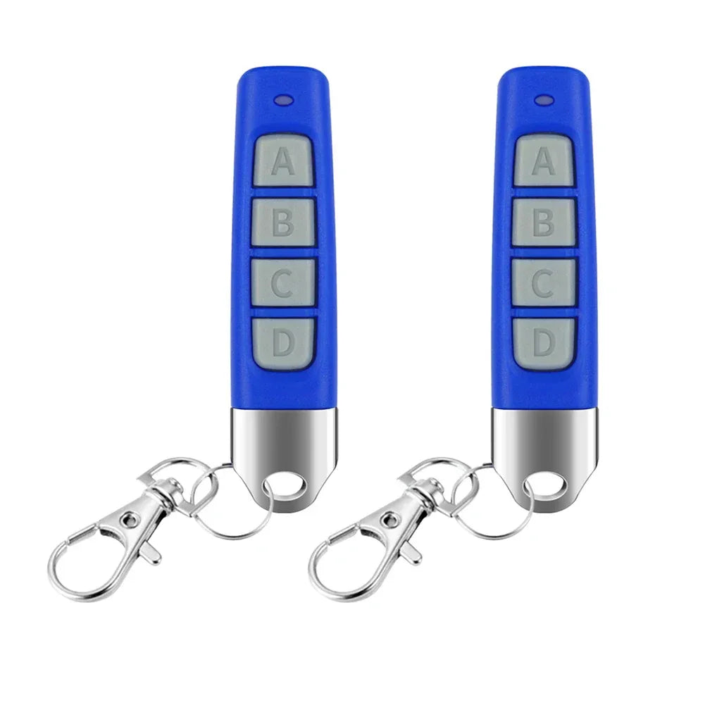 4-1Pcs 315/433MHZ Cloning Remote Control Auto Copy Remote Control Electric Garage Door Opener Remote 4 Keys Transmitter