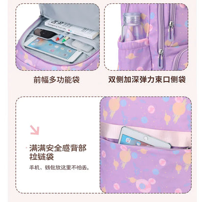 Child Girl Backpacks Primary Junior High School Bags for Girls Children Kids Bookbag Backpack 2025 Back to School Girl Schoolbag