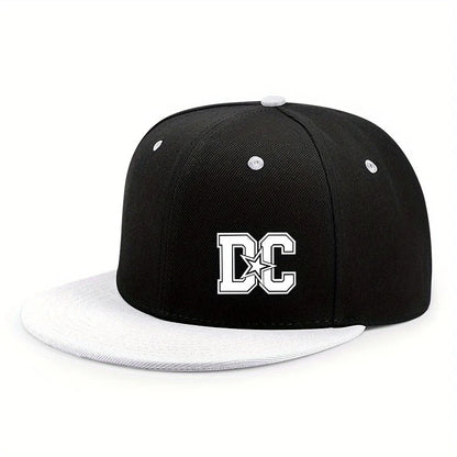 Unisex Letter Print Hip-hop Snapback Cap Outdoor Adjustable Casual Baseball Caps Sunscreen Sun Hat Streetwear