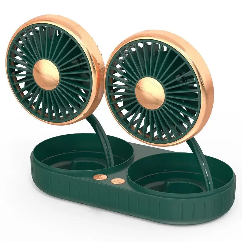 Grande ventilador do carro elétrico, resfriamento do caminhão, ar condicionado, saída de ar, ventilador pequeno