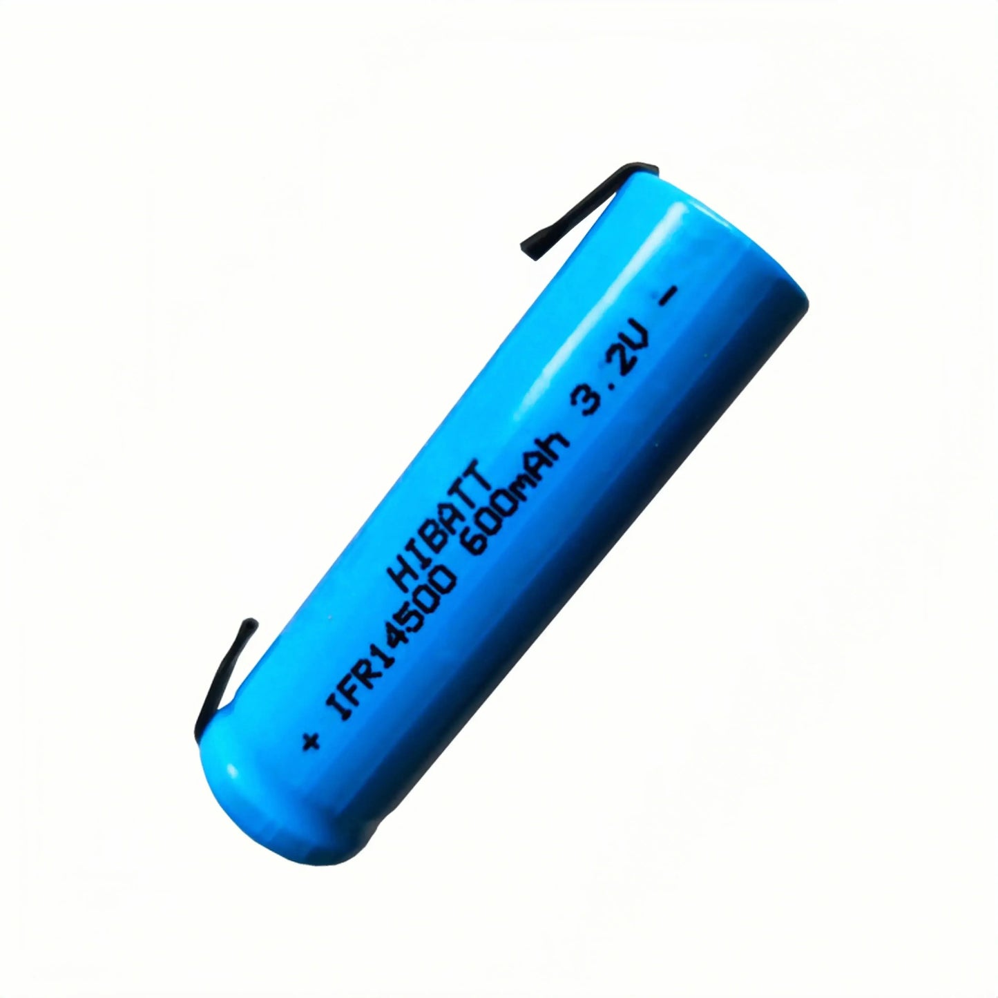 10PCS 14500 LiFePO4 Battery 3.2V 600mAh with solder tabs for Shaver Weight scale Doorbell Mite removal device Microphone Toy