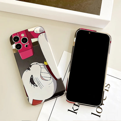 ANIME d-Dandadan t-turbo baba Granny Phone Case For IPhone 16 15 14 13 12 11 Plus Pro Max Mini Glossy HD Hard Cover Film Shell