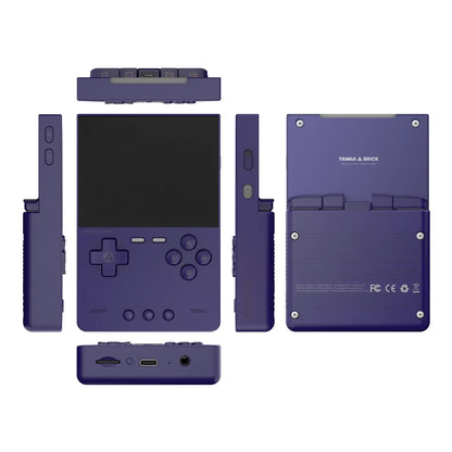 TRIMUI BRICK Handheld Game Console 3.2'' IPS Screen Linux System Trimui UI Metal Back Panel LED Lighting Retro Video Console