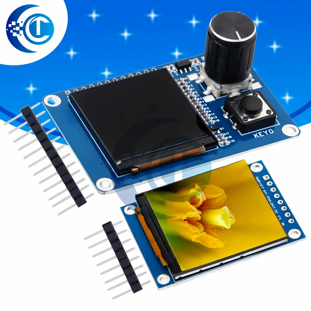 1.54 Inch 1.54" Full Color TFT Display Module HD IPS LCD LED Screen 240x240 SPI Interface ST7789 For Arduino
