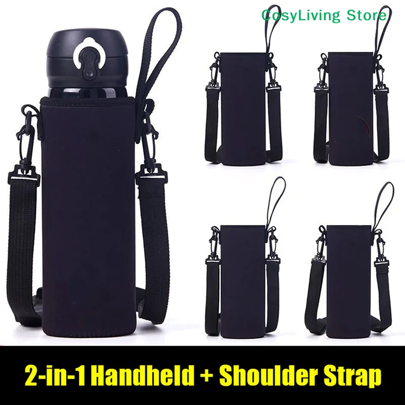 Outdoor Cup Cover Convenient Water Bottle Case 2 In 1 Portable Water Bottle Bag Outdoor Travel Thermos Cup Cover