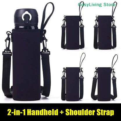 Outdoor Cup Cover Convenient Water Bottle Case 2 In 1 Portable Water Bottle Bag Outdoor Travel Thermos Cup Cover