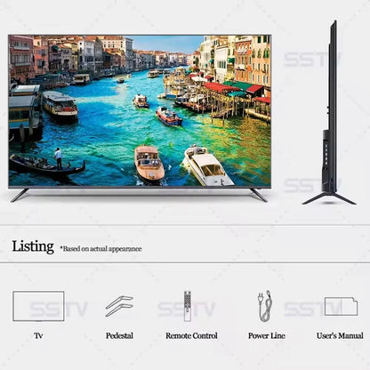 Guangzhou 43 Inch Smart Tv 30 43 50 55 65 Inches 1080 4k Uhd Video Android Wifi Smart LED TVs Television