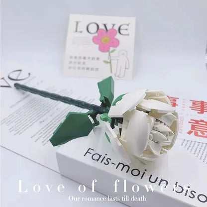 Romantic Wildflower Bouquet Flower 10313 Building Set Home Decoration Building Block Toys Valentine's Day Gift for Girlfriend