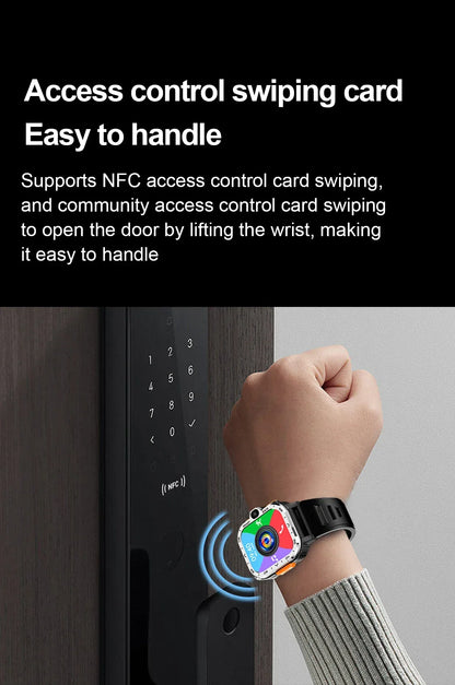 2024 New SIM Smart Watch 2.03inch 4G Network GPS Wifi NFC Dual Camera 64G ROM Storage Google Play Small mobile phone Smartwatch