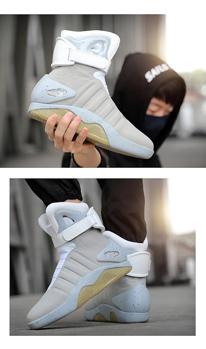Skateboarding Shoes New Led Boots for Men,Women,Boys and Girls USB Rechargeable Glowing Shoes Man Party Shoes Cool Soldier Boots