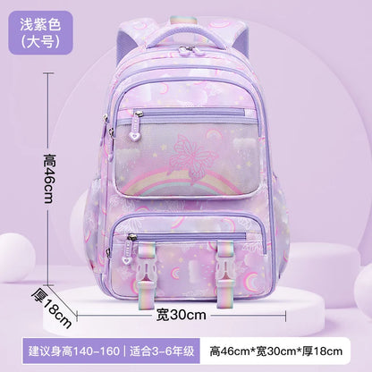 waterproof Children School Bag for Girls Primary princess school backpack Orthopedic Backpacks schoolbag kids Mochila Infantil