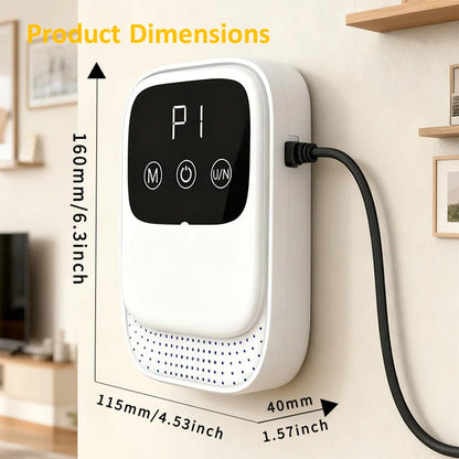 Air Purifier for Home Ozone Generator Negative Ion Remove Bad Smells Smoke Odor Air Cleaner for Bathroom Toilet Kitchen Pets