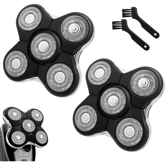 1/2/3Pcs Shaver Replacement Heads Compatible with Balder XR7000/XR1500/XR5 Head Shaver Model Electric Shaving for Bald Men by PDG ibma