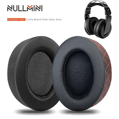 Nullmini Cooling Gel Earpads for Turtle Beach Elite Atlas Aero Headphones Replacement Cushion Sleeve Earmuffs