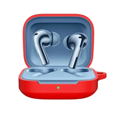 Protector Case for OnePlus Buds 3 Earphone Thicken Silica Gel Protective Sleeve Soft Shell AntiFall Safeguard With Hook Washable