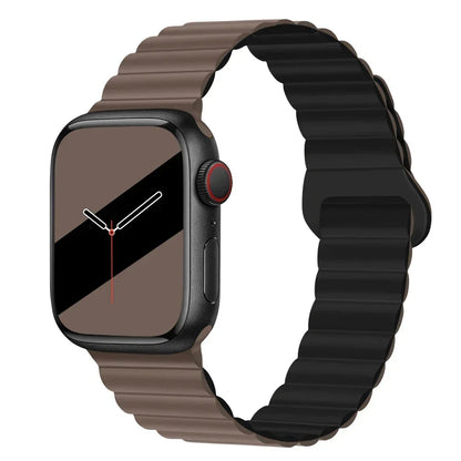 NEW Original Liquid Silicone Magnetic bands for Apple watch band Ultra 2 Series 9 SE iwatch 42mm 44mm 45mm 49mm 38mm 40mm 41mm