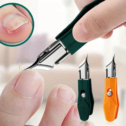 25° Slant Edge Nail Clipper Wide Opening Stainless Steel Professional Ingrown Toenail Tools Eagle Beak Oblique Toe Nail Trimmers by PDG ibma
