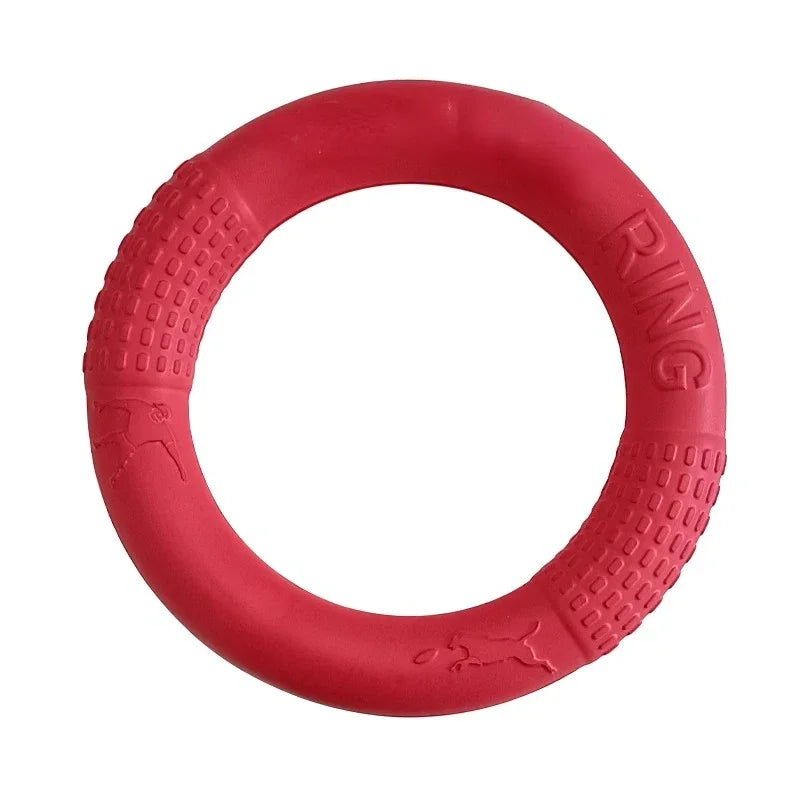 Dog Toys Pet Flying Discs EVA Dog Training Ring Puller Resistant Toys For Dogs Floating Puppy Bite Ring Toy Interactive