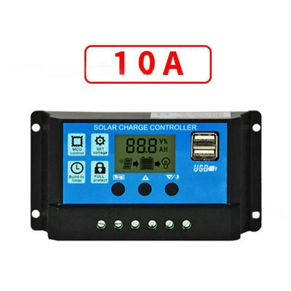 40W Solar Panel 12V/18V Solar Cell 10A-100A Controller Solar Plate Kit For Phone RV Car Caravan Home Camping Outdoor Battery