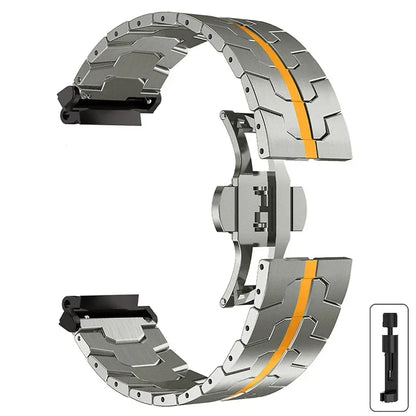 Steel Strap for Huami Amazfit T-rex 3/2 Trex Pro Metal Watch Band for Amazfit T-Rex Ultra Butterfly clasp Smartwatch Accessories